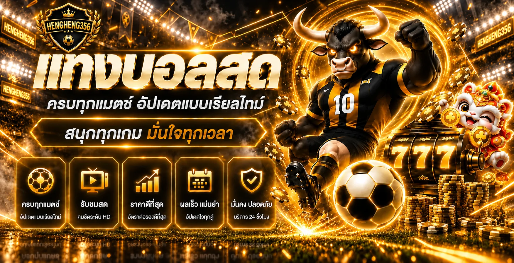 ข้อมูลกีฬาและการควบคุมงบสำหรับผู้ใช้ HENGHENG356